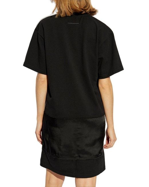MM6 by Maison Martin Margiela Black Dress With Print