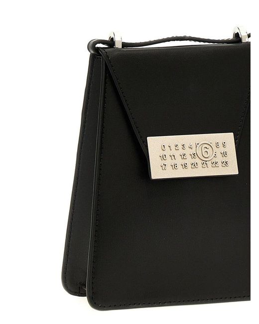 MM6 by Maison Martin Margiela Black Numbers Crossbody Bags
