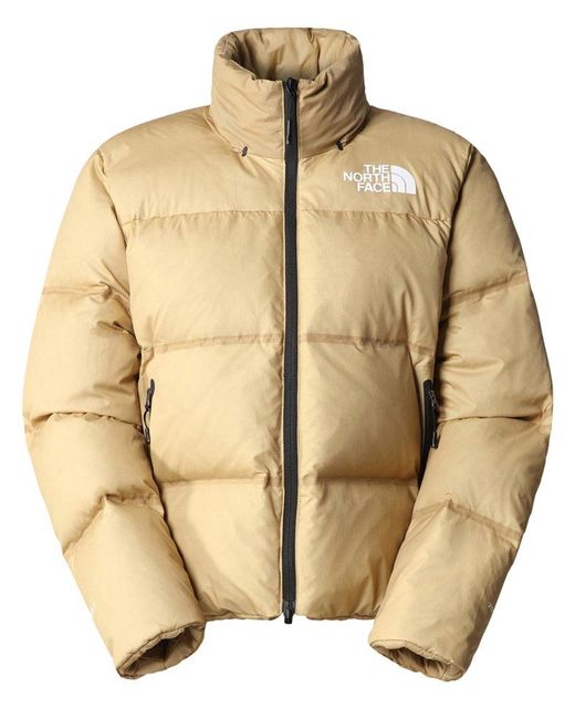 The North Face Natural 1996 Retro Nupste Zipped Puffer Jacket