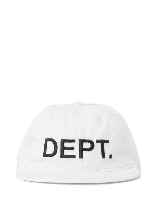 GALLERY DEPT. White Logo-embroidered Flat Peak Cap for men
