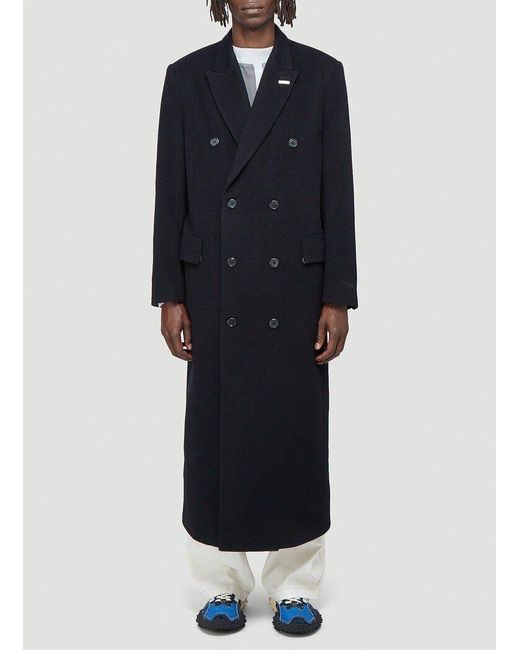 Eytys Genesis Long-line Coat in Black for Men | Lyst Eytys Genesis Long-line Coat in Black for Men | Lyst