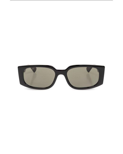 Gucci Black Sunglasses With Logo,