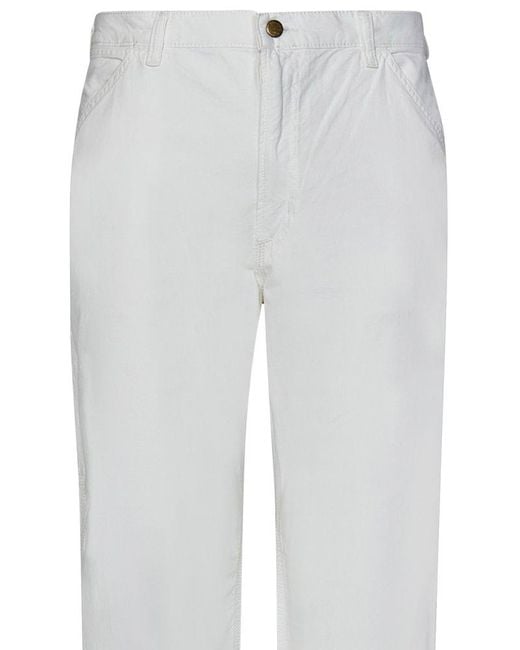 Polo Ralph Lauren White Straight Leg Low-top Trousers for men