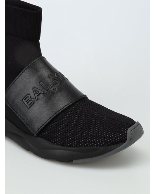 balmain sock sneakers
