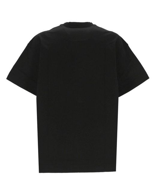 Givenchy Black Psychedelic Oversized T-Shirt for men