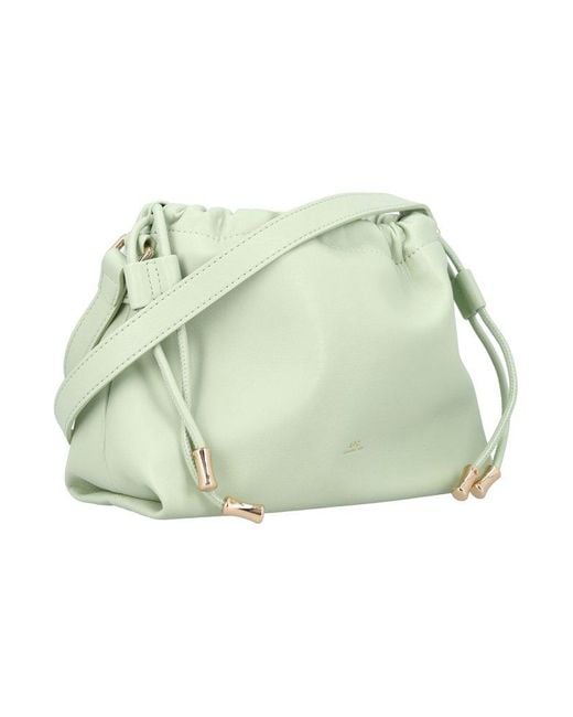 A.P.C. Green Ninon Mini Bag