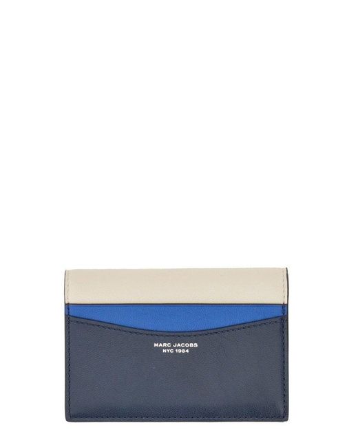 Marc Jacobs Blue Bi-fold Wallet The Slim 84