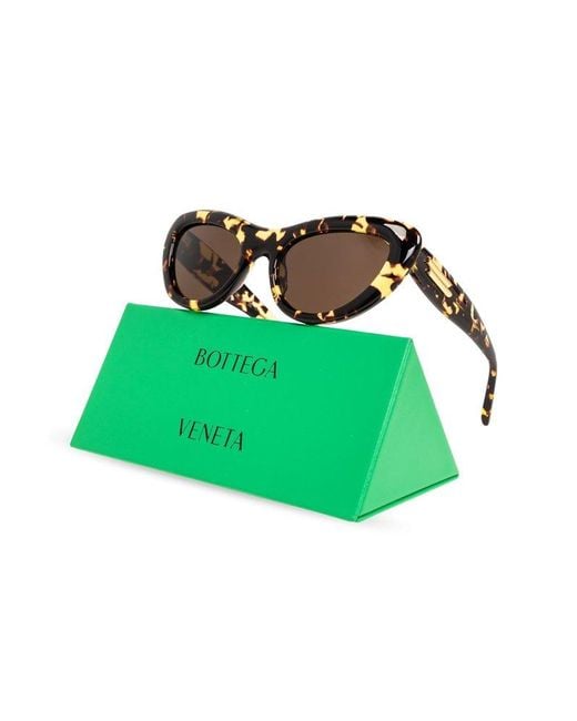 Bottega Veneta Brown Sunglasses,