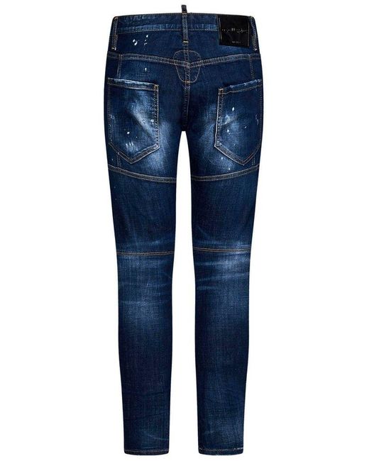最安 新作DSQUARED CLEAN jeans WASH Tidy TIDY Biker BIKER JEANS