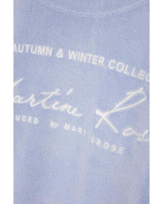 Martine Rose Blue Sweatshirts for men