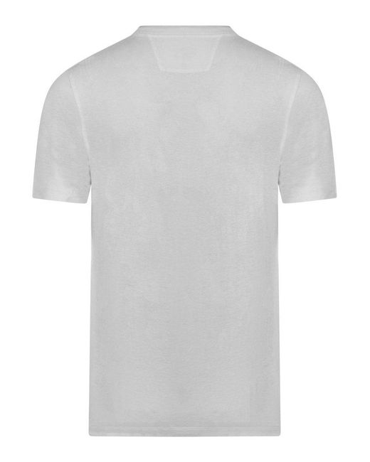 C P Company White T-shirts for men