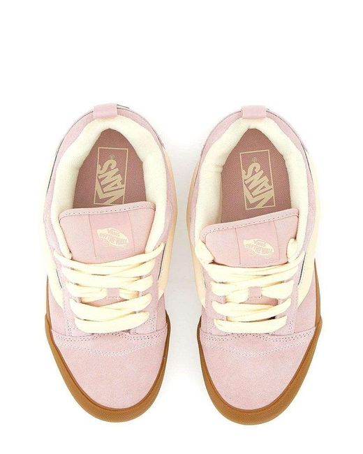 Vans Brown Lace-Up Sneakers