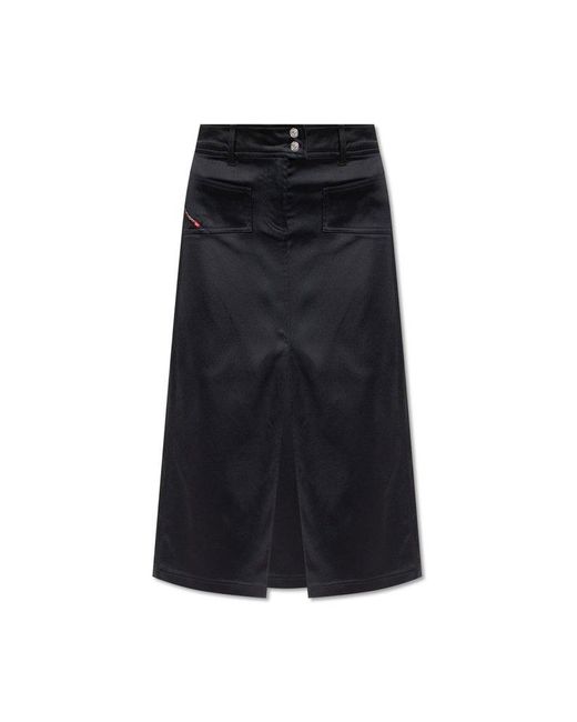 DIESEL Black O-yin Skirt