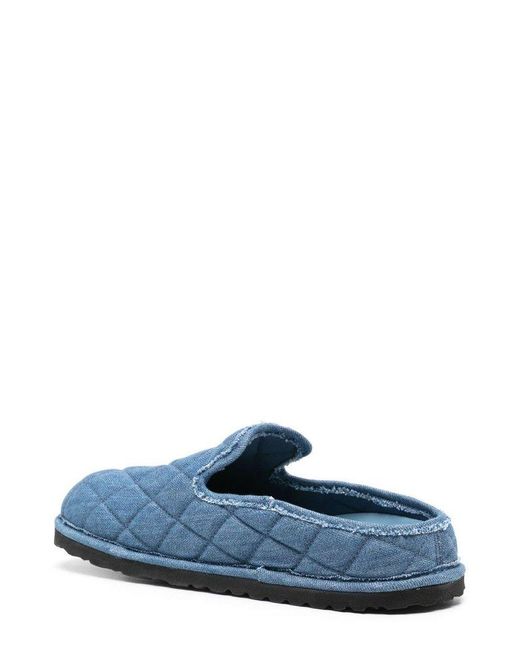 Birkenstock Blue 1774 Eliscu Denim Slippers for men