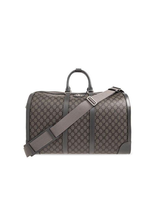 Gucci Gray 'ophidia Large' Duffel Bag for men