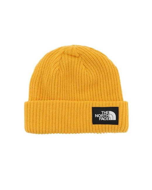 The North Face Yellow Salty Dog Beanie Hat