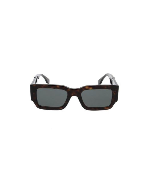Fendi Black Square Frame Sunglasses