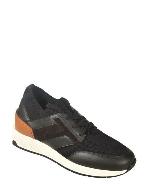 Tod's Black Logo Patch Low-top Sneakers for men