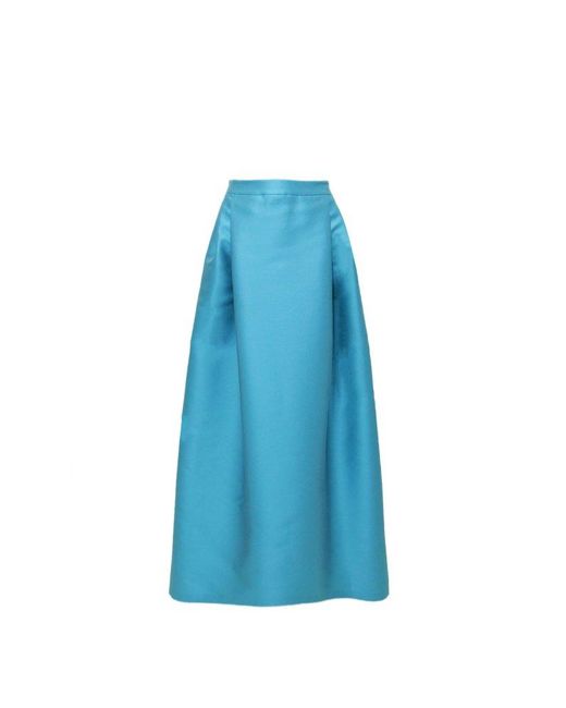 Alberta Ferretti Blue Skirt