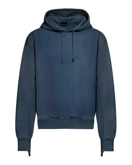 Jacquemus blue online hoodie