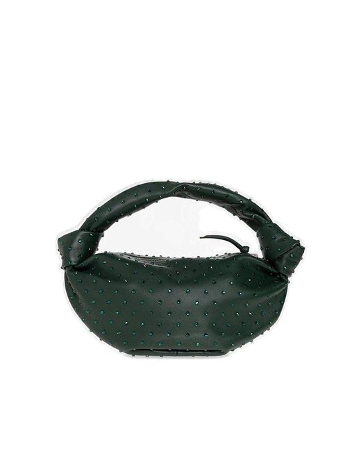 Bottega Veneta Double Knot Leather Mini Tote Bag