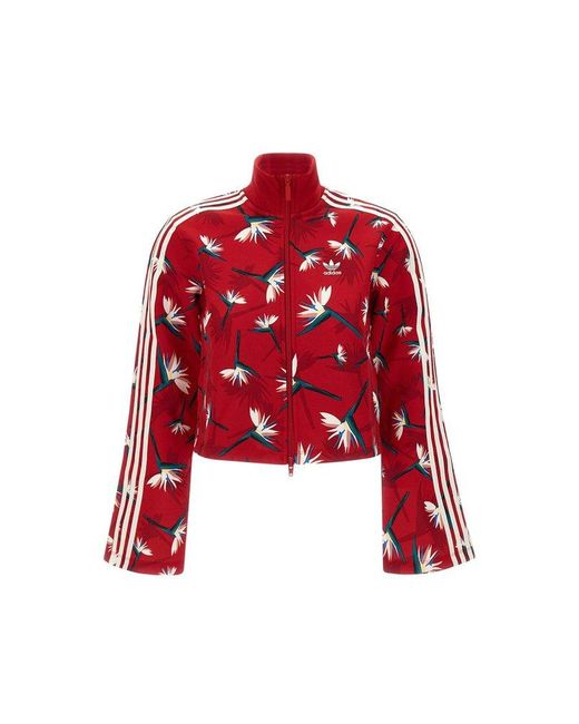 Adidas Originals Red Thebe Magugu Beckenbauer Jacket