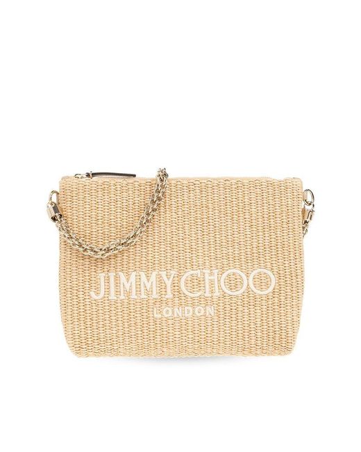 Jimmy Choo Natural ‘Callie’ Shoulder Bag