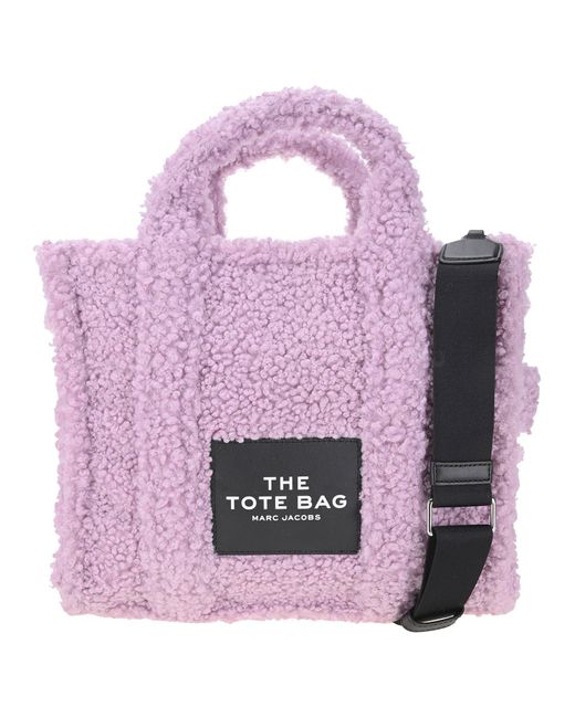Marc Jacobs The Teddy Small Traveler Tote Bag in Purple | Lyst