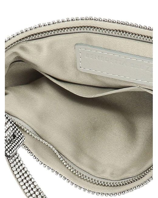 Benedetta Bruzziches Gray Your Best Friend La Grande Shoulder Bag