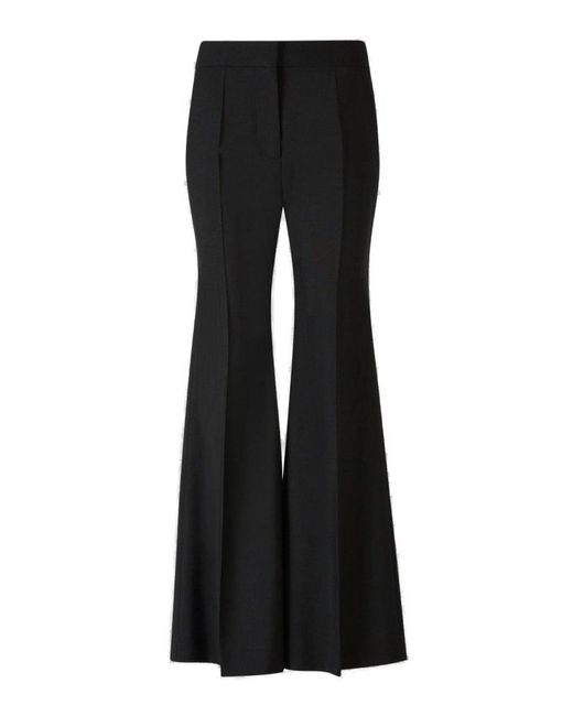 Givenchy Black Crepe Flare Trousers