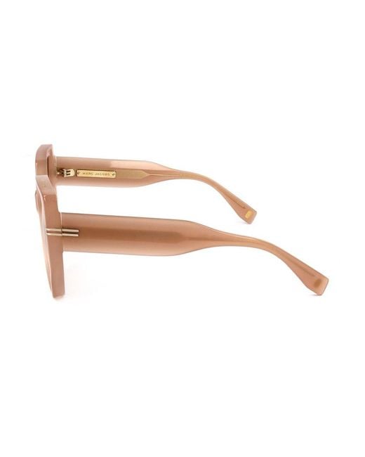 Marc Jacobs Pink Overized Frame Sunglasses