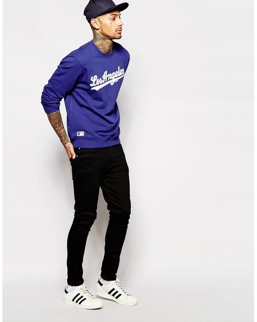 KTZ La Dodgers Sweatshirt in Blue for Men