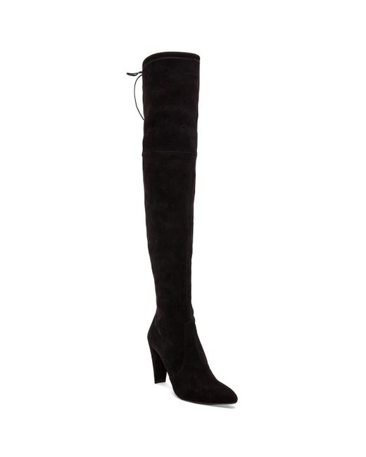 stuart weitzman highstreet suede boot