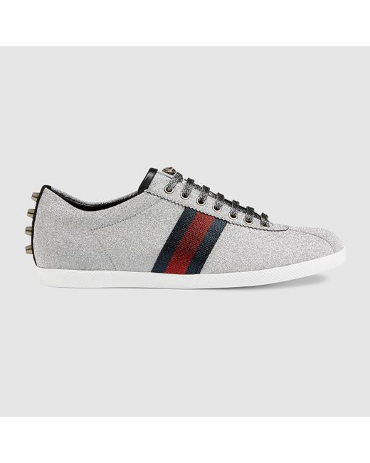mens gucci glitter shoes