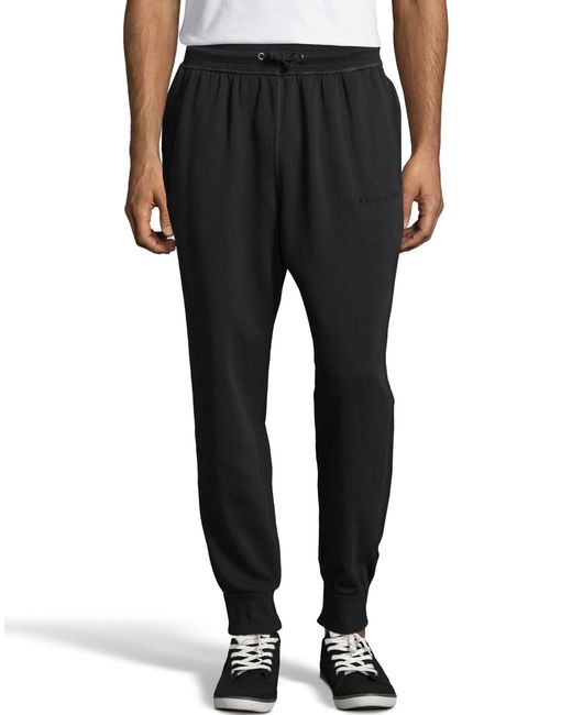 Lyst - Champion Vintage Dye Joggers in Black for Men - Save 33%