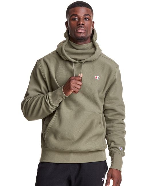 Cargo olive champion hoodie hotsell