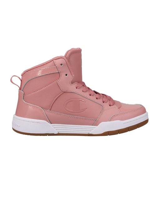 Champion Arena Power Hi Shoes in Pink | Lyst