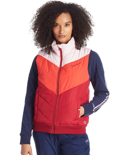 champion stadium puffer vest