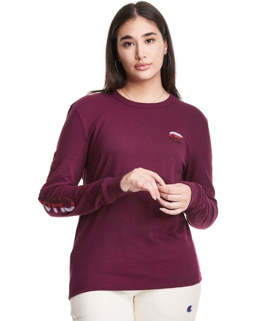 Champion Cotton Boyfriend Long-sleeve 