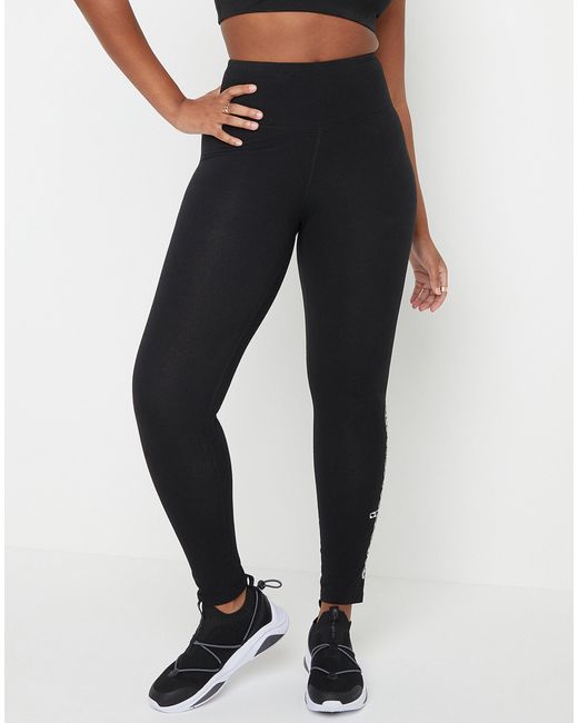 Champion Authentic 7/8 Tights in Black 