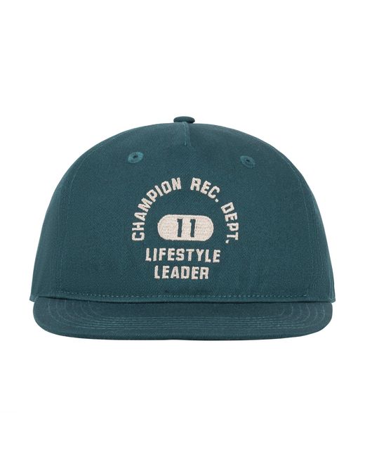 Champion Green Athletic Dept Flat Brim Cap