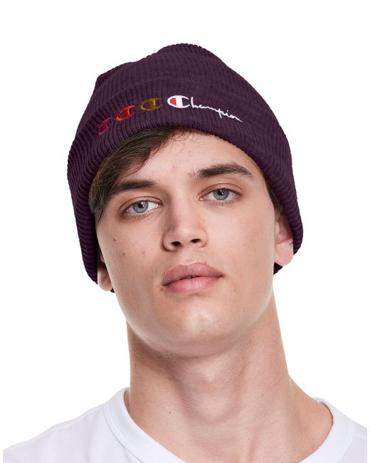 Champion Synthetic Chunky Beanie With 