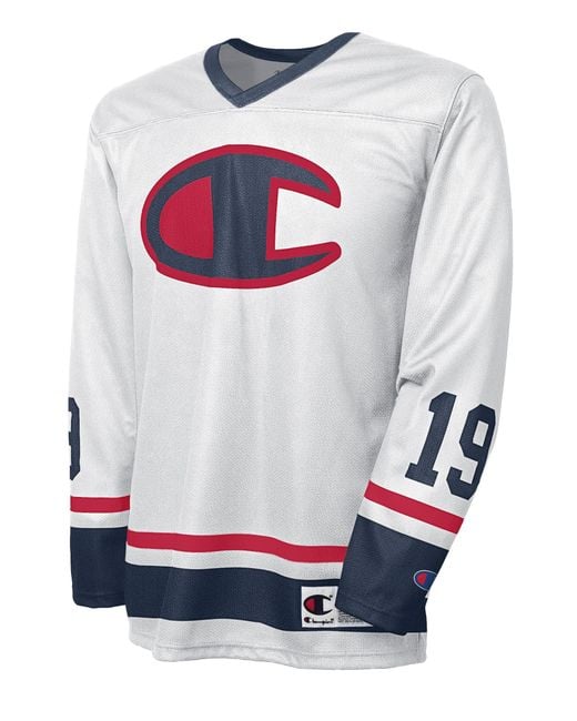 Champion Life® Hockey Jersey in White for Men | Lyst