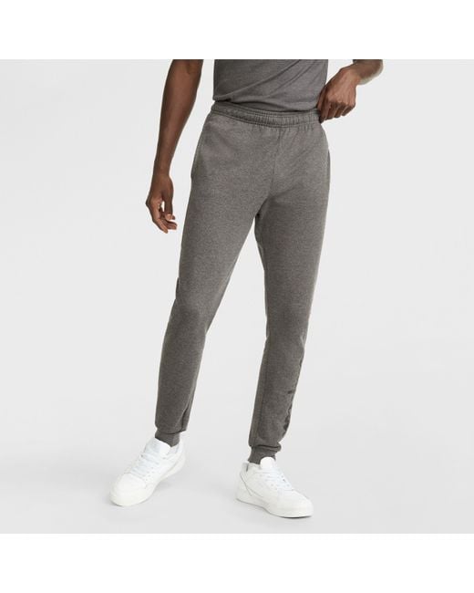 Champion Gray Powerblend Joggers, Script Logo for men
