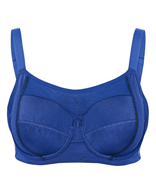 Champion Synthetic The Smoother Underwire Sports Bra in Blue - Lyst
