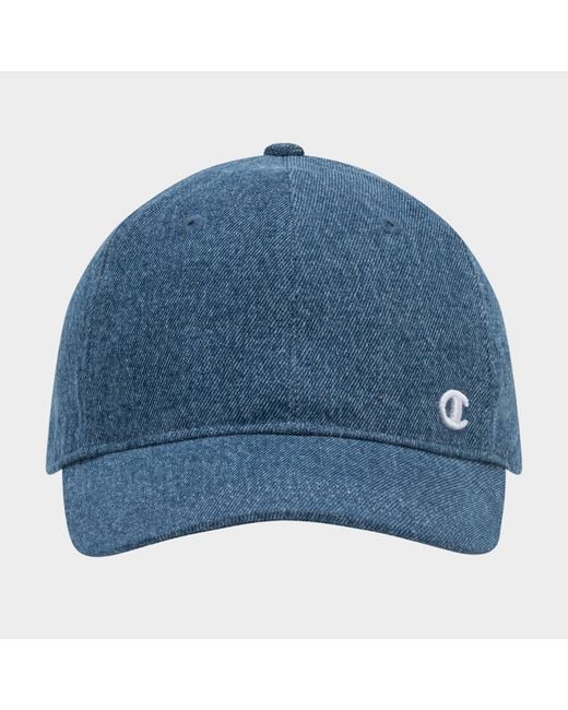 Champion Blue Glen Denim Adjustable Baseball Cap