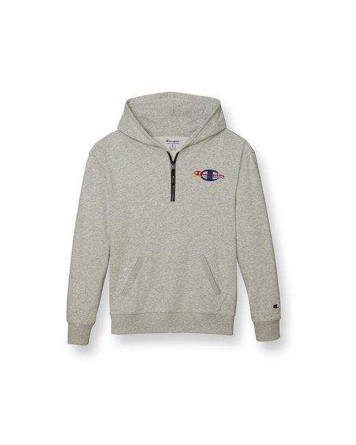 Champion Global Explorer French Terry Hoodie in Gray for Men | Lyst