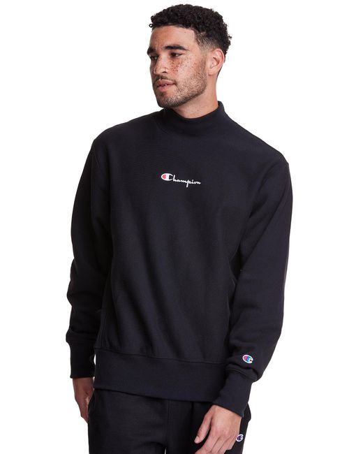 champion mock neck mens