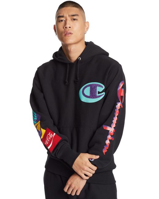 Op R egoisme Champion Life® X Coca-cola Reverse Weave® Hoodie in Black | Lyst