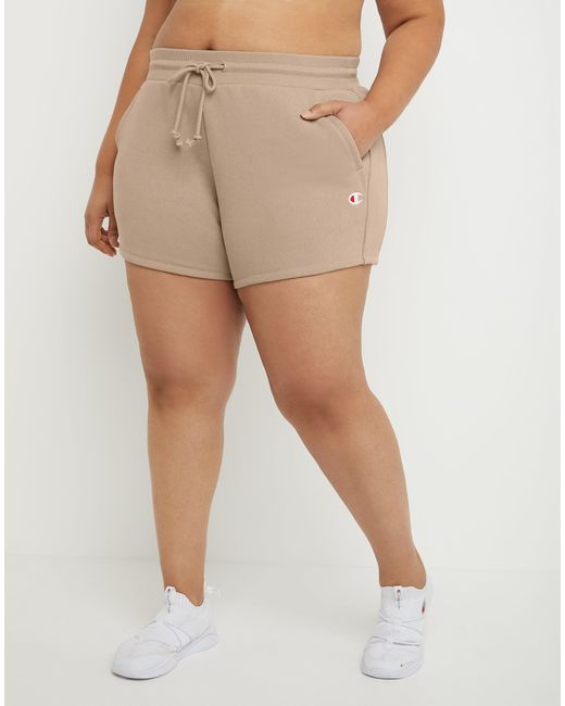 Champion Plus Reverse Weave Shorts in 